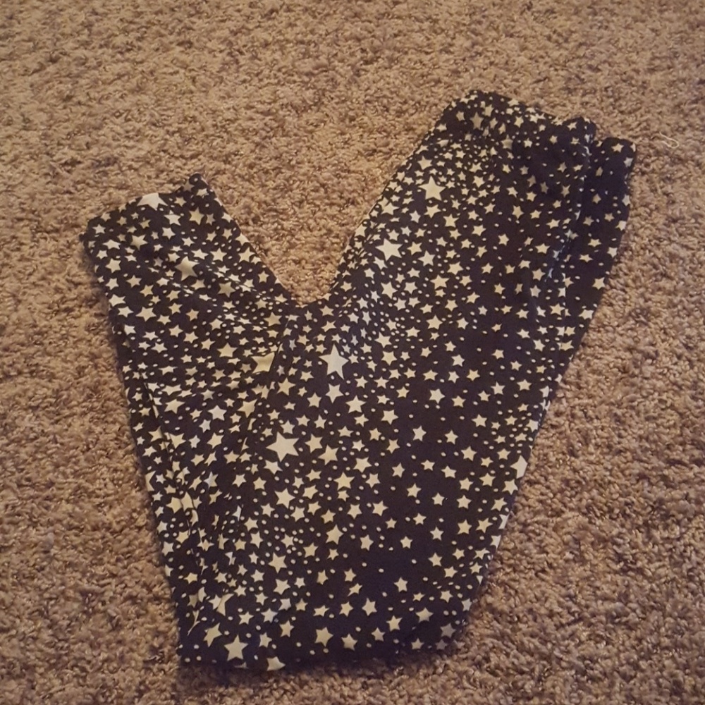 Hostility Large Star Print Leggings