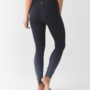 Lululemon Wunder Under Ombré Leggings. Size 2