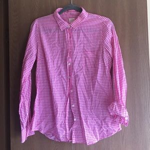 J. Crew gingham button down