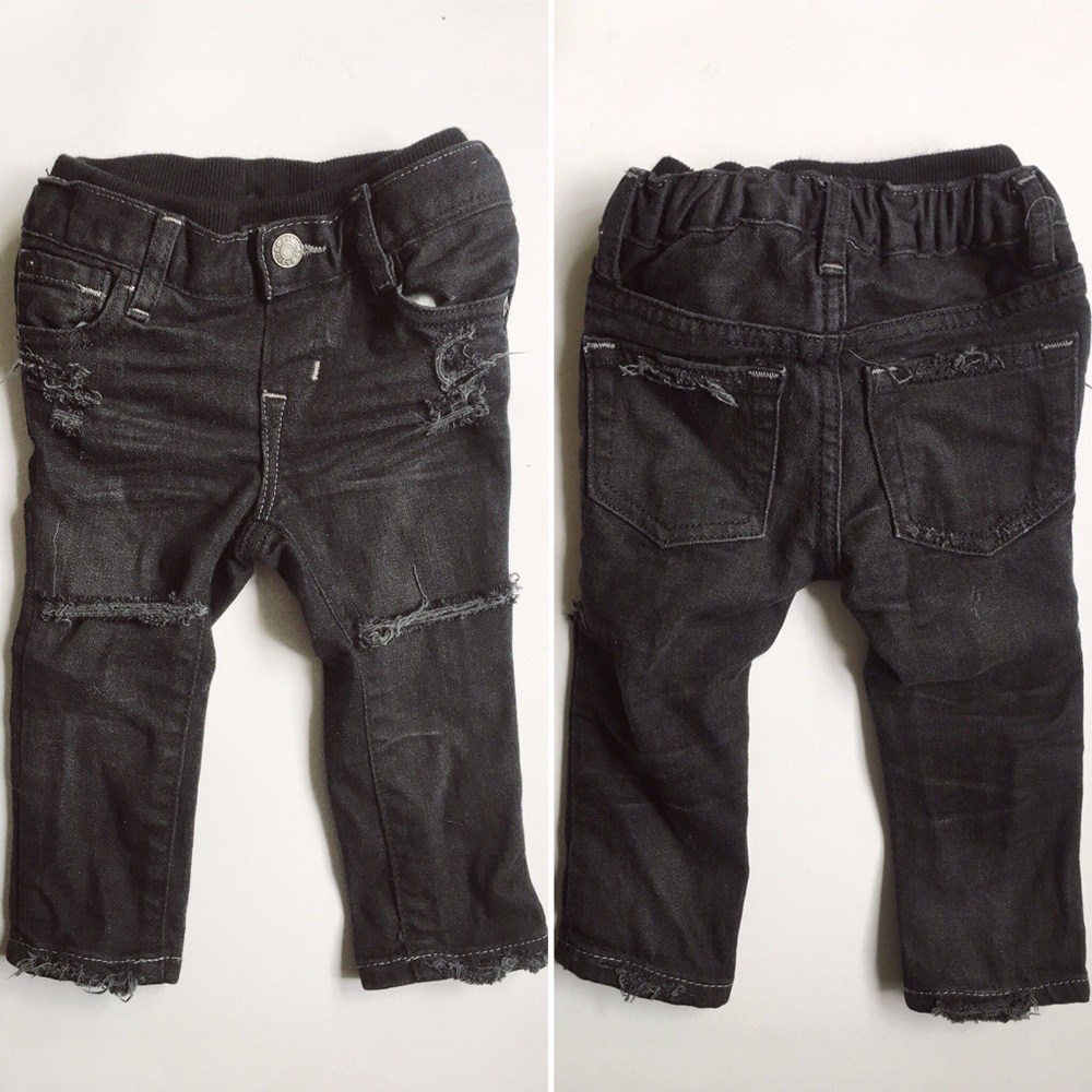 Distressed Baby Gap skinny jeans