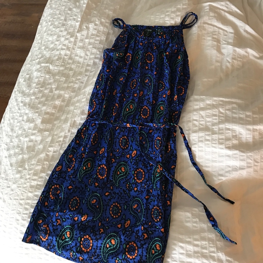 J. Crew paisley dress
