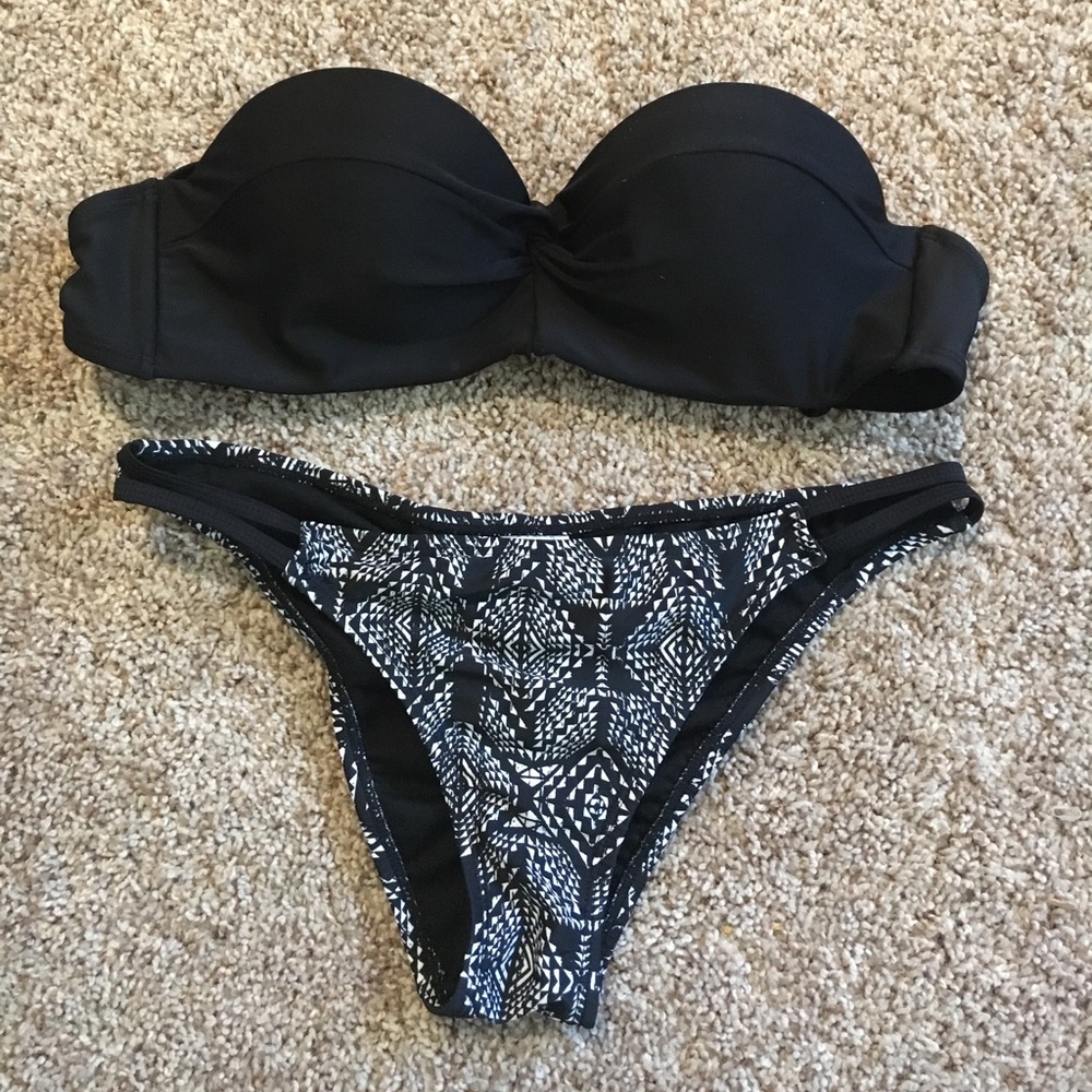 Two piece bathing suit