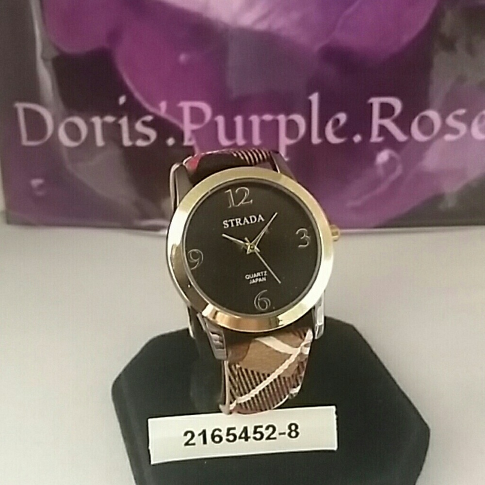 2165452-8. Strata Classic Face Watch, Quartz
