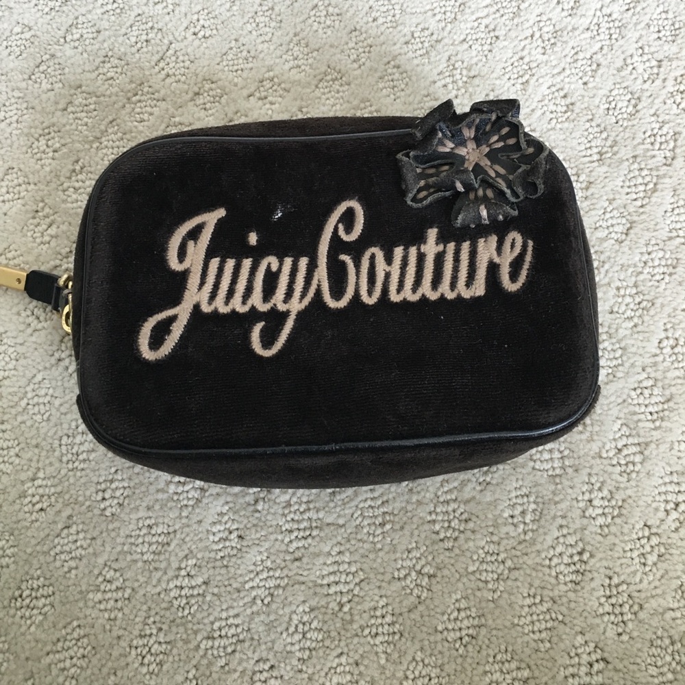 Juicy couture makeup bag