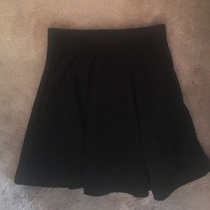 Basic black skirt