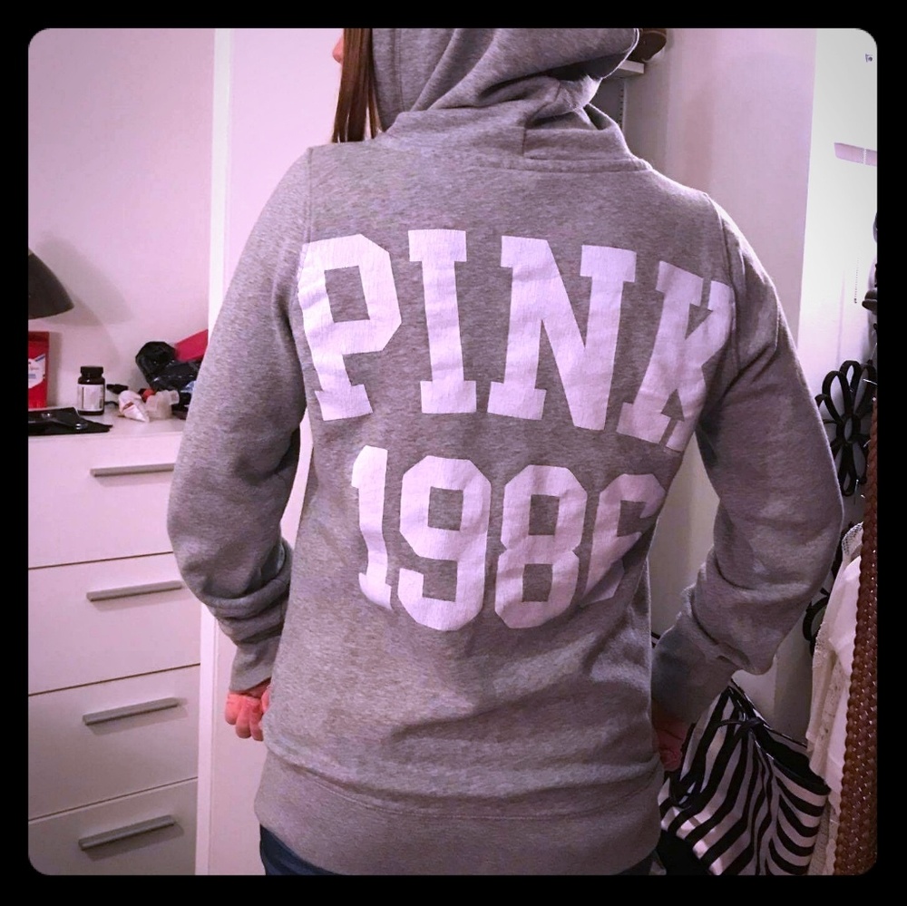 Victoria's Secret Pullover hoodie Pink 1986