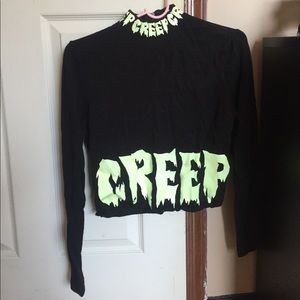 Aesthetic Creep Sweater 👻😲