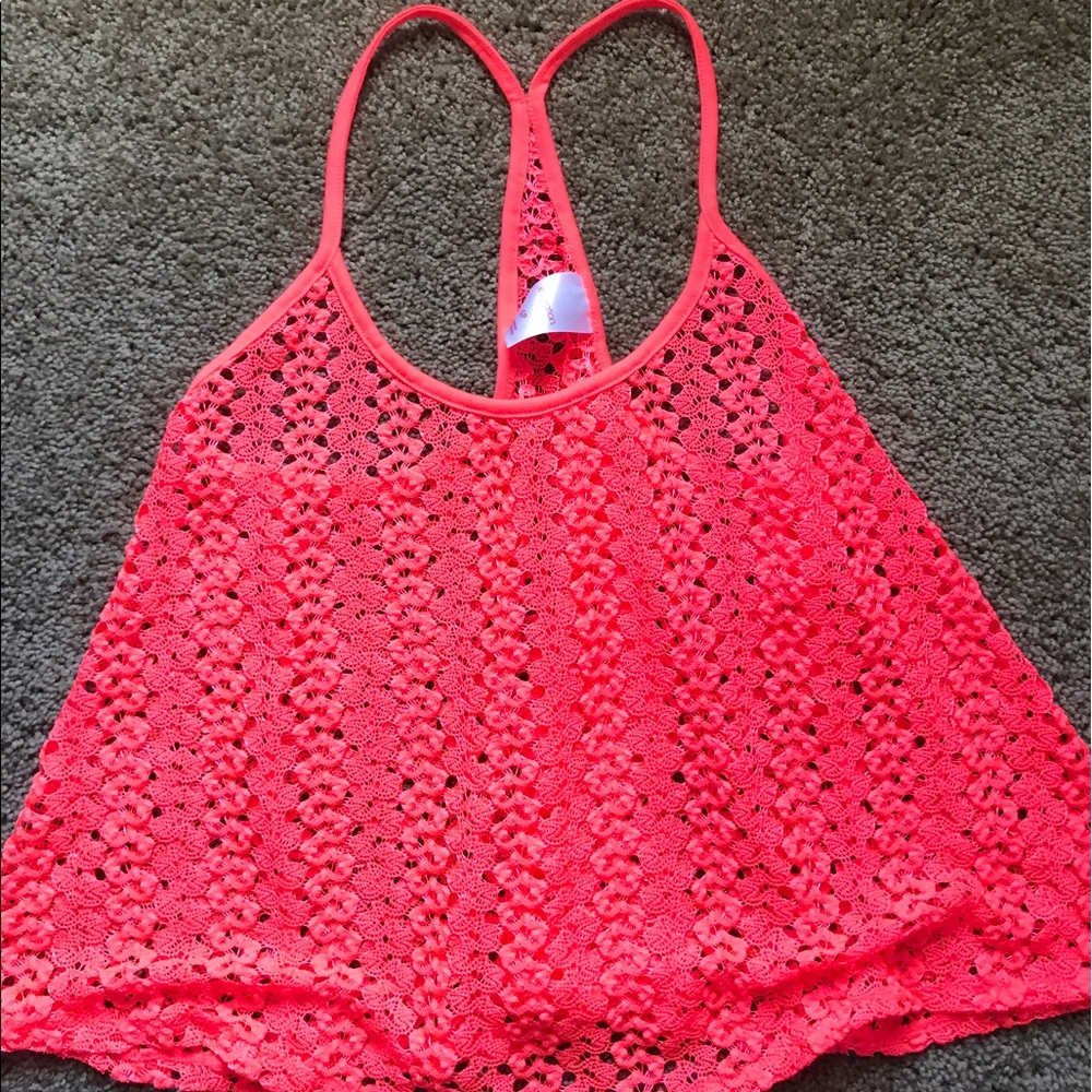 Bathing suit cover up tank top!