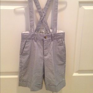 Janie and Jack Special Occasion Suspender Short