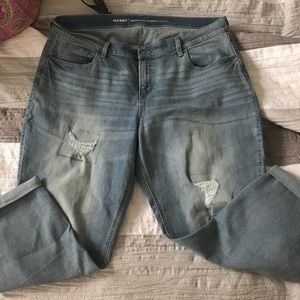 Old Navy boyfriend jeans