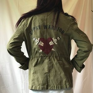 gypsy warrior army coat