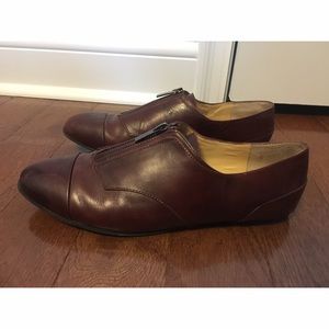 Gianni Bini Leather Flat Shoes