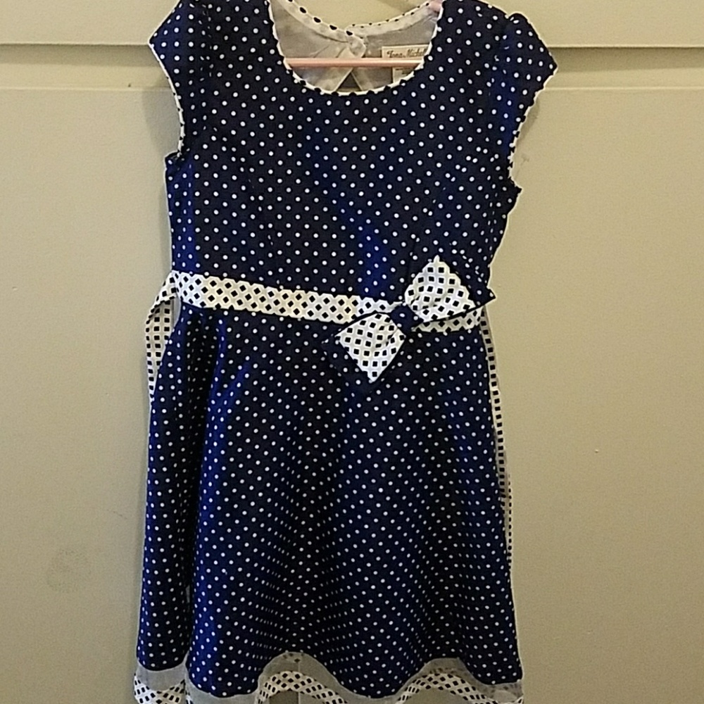Iona Michelle polka dot dress