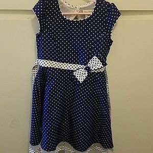 Iona Michelle polka dot dress