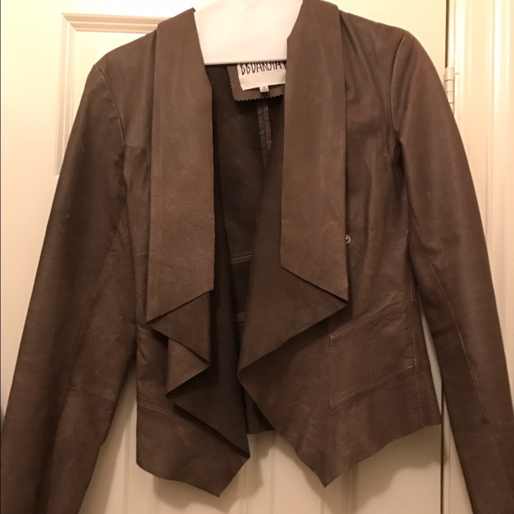 BB Dakota Faux Leather Jacket