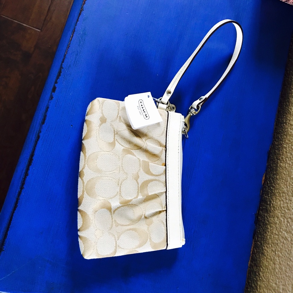 Coach wristlet bag