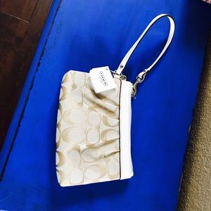 Coach wristlet bag