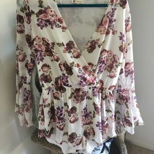 Floral romper