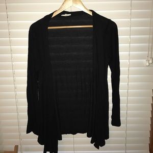 Black cardigan