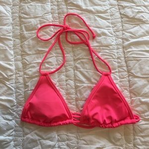 Victoria secret triangle bathing suit top