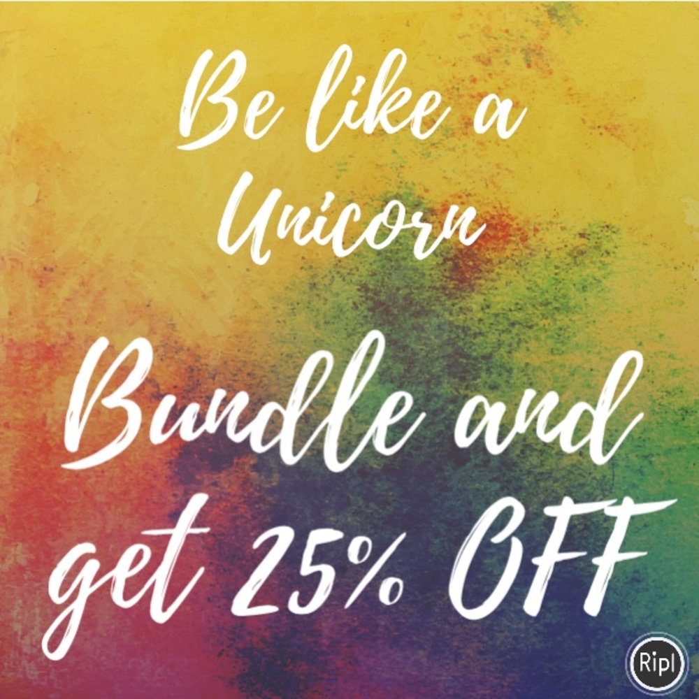 BUNDLE and SAVE like the unicorns do 🦄✨🌈