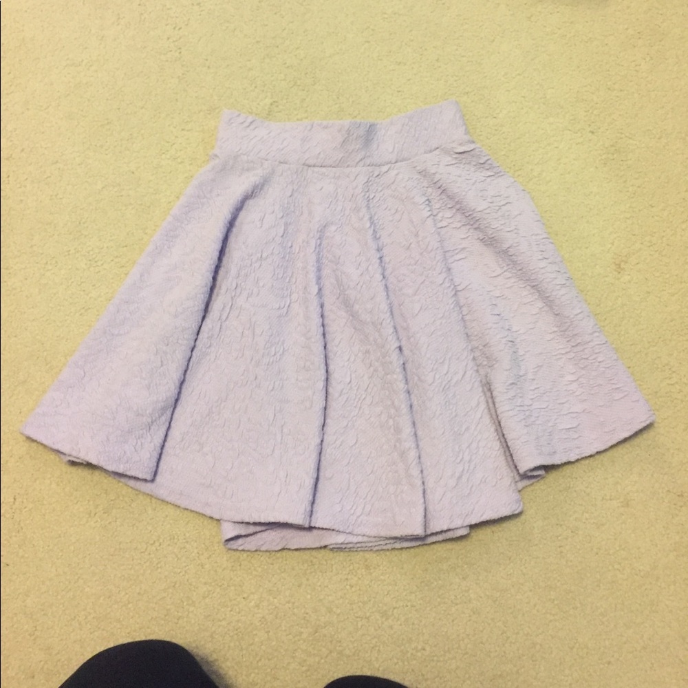 Textured Purple skirt