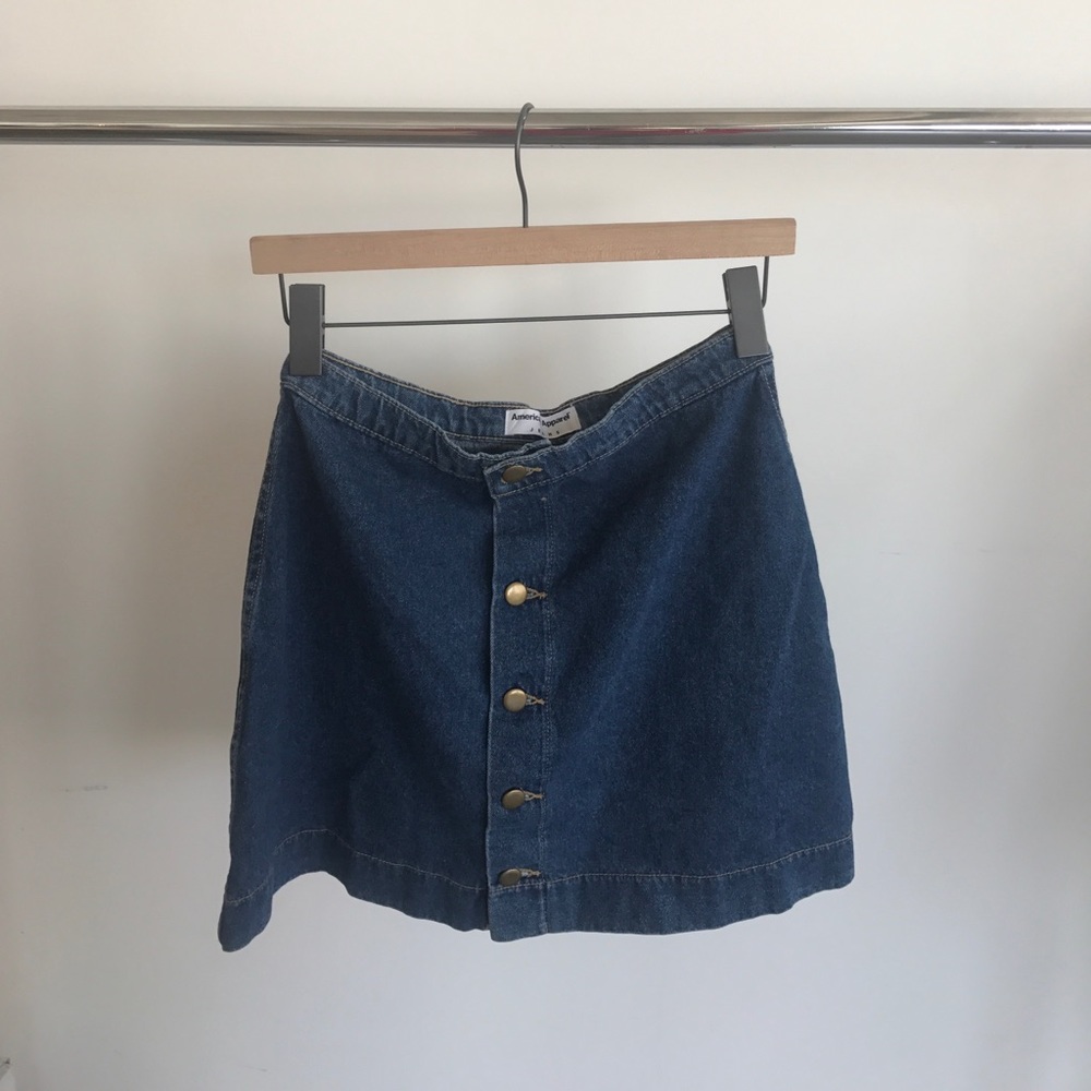 American Apparel Denim Mini