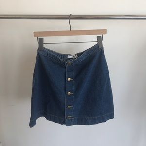 American Apparel Denim Mini