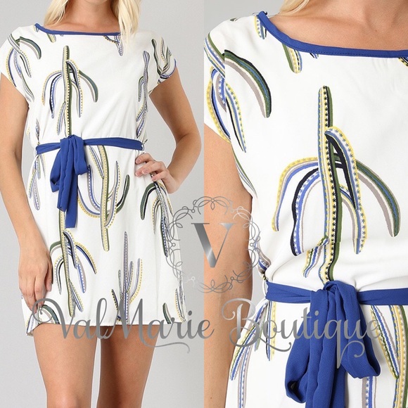 ValMarie Boutique Dresses - 📍CLEARANCE 📍Stunning Cactus Soft Mini Dress ValMarie Boutique Dresses - 📍CLEARANCE 📍Stunning Cactus Soft Mini Dress