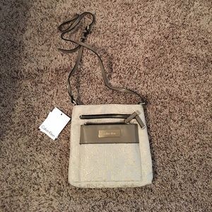 Tan Calvin Klein purse