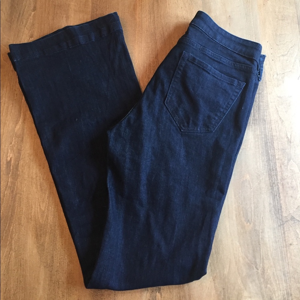 Dark denim GAP FLARE leg denim