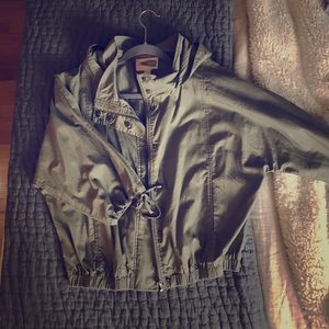 Green Camo Colored Jacket