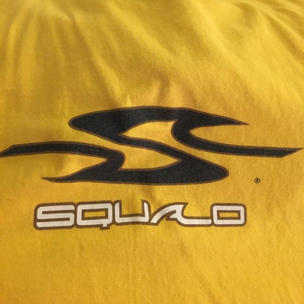 Squalo yellow tee , super soft