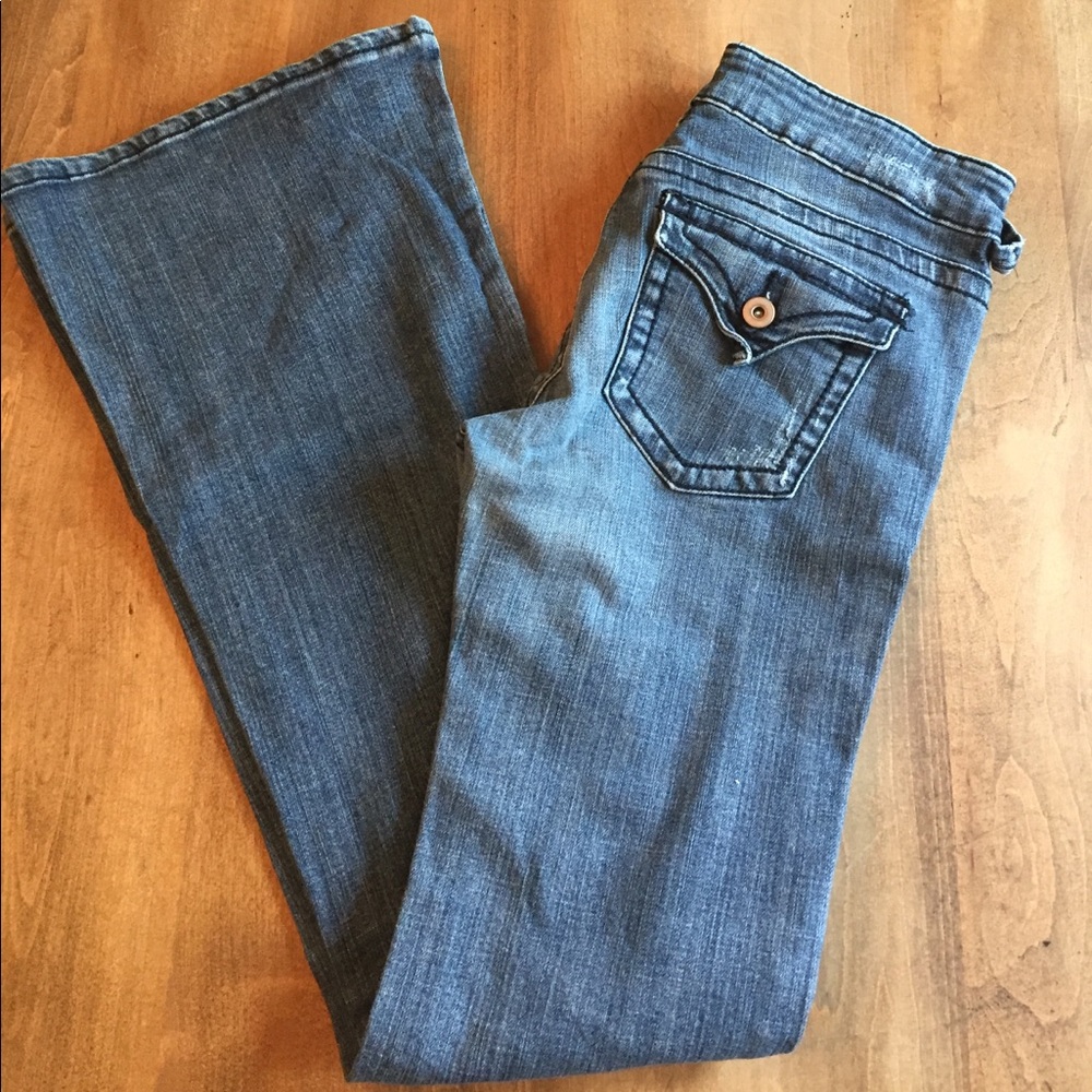 Dean denim flare