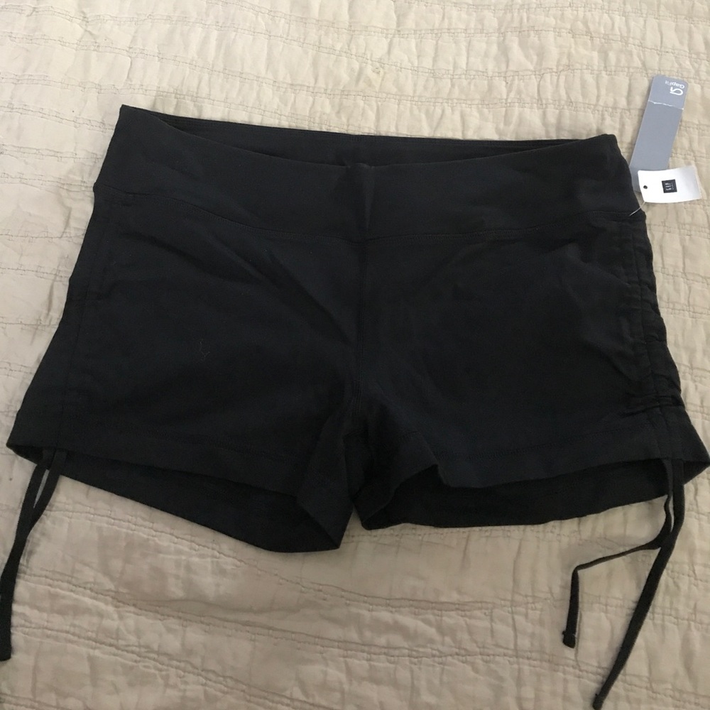 Black Gap fit workout shorts