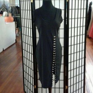 Beautiful Black Fastner Dress