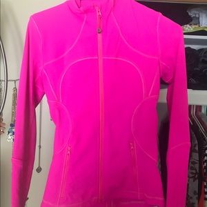 EUC pink define jacket