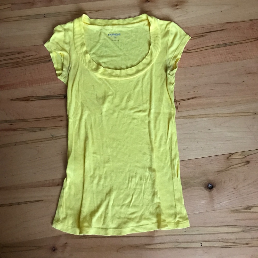 Yellow shirt