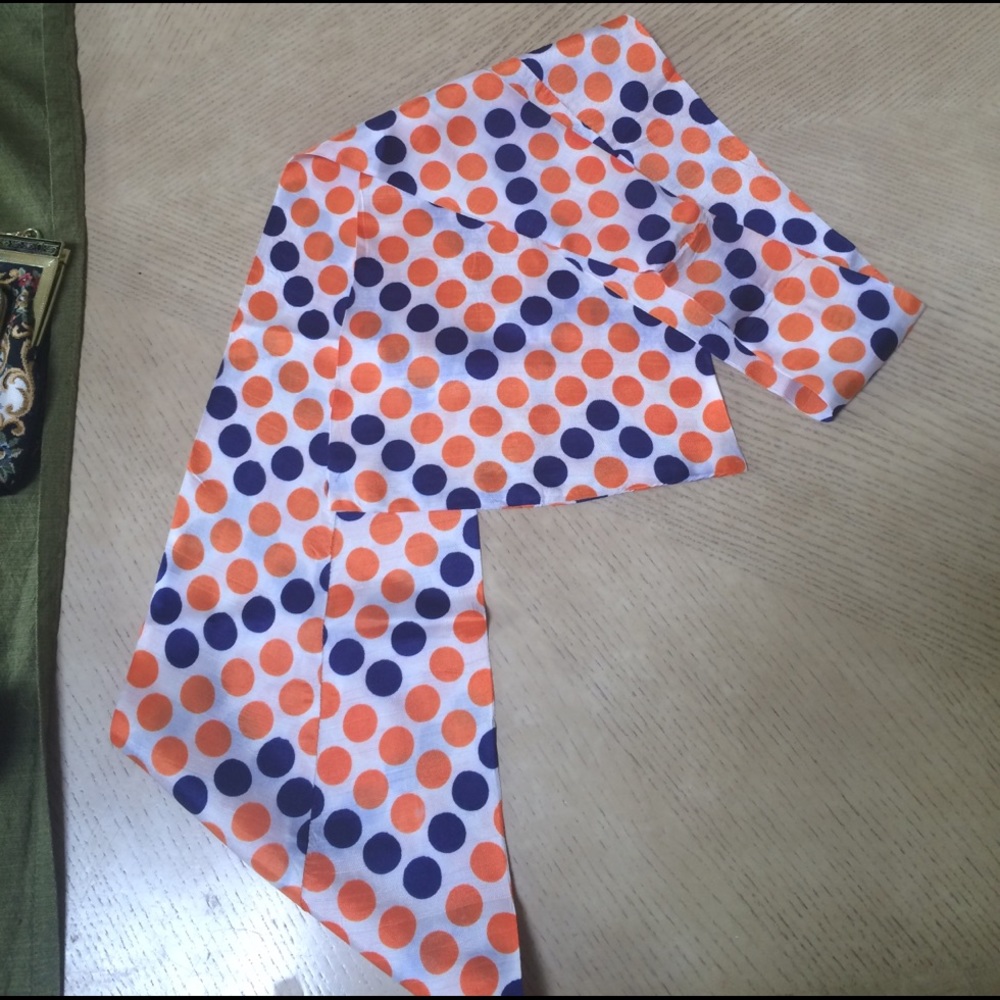 Vintage scarf 58 inches - Picture 3 of 3
