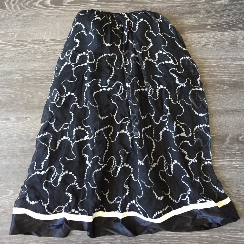 Bebe strapless babydoll silk dress