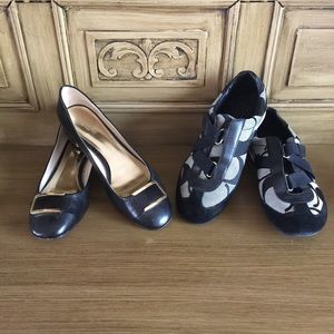 Coach shoe bundle sneaker & low heel