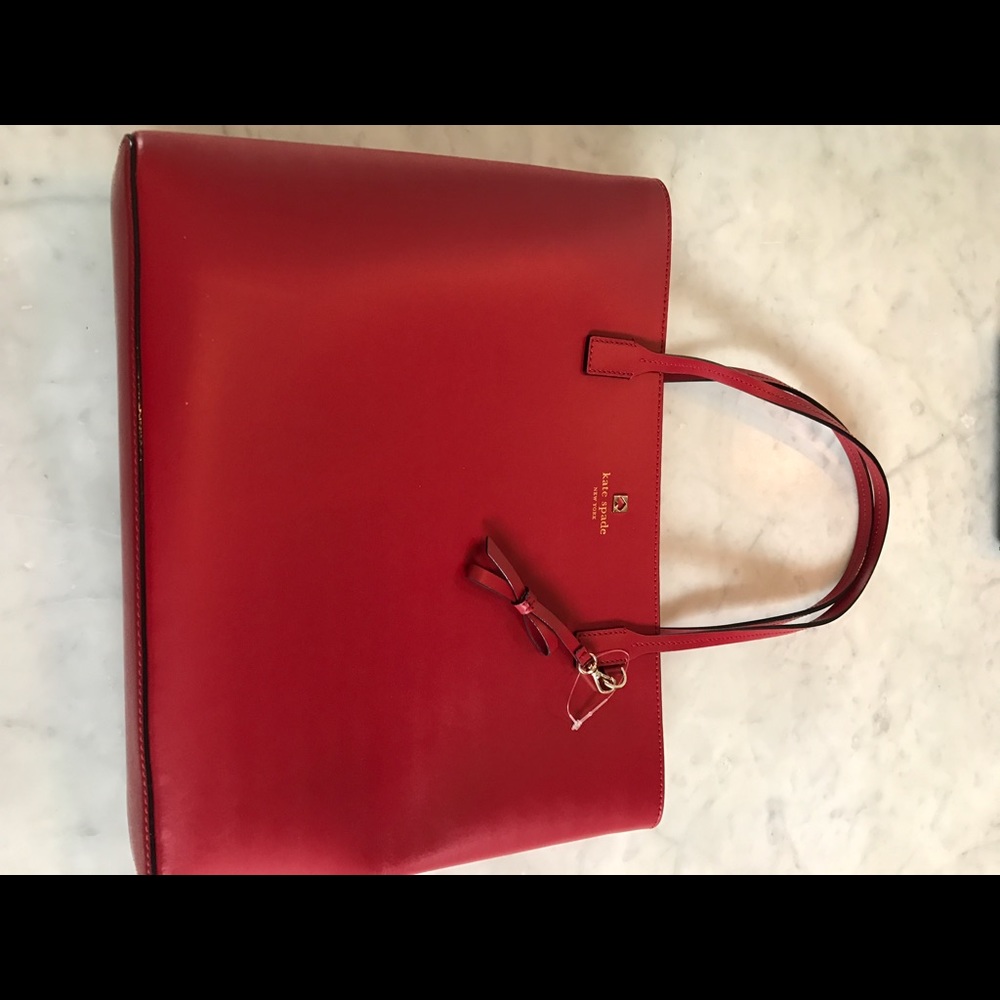 NWT Kate spade sawyer street bag red