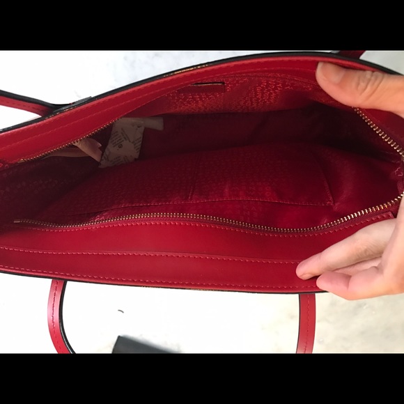 NWT Kate spade sawyer street bag red - Picture 3 of 3