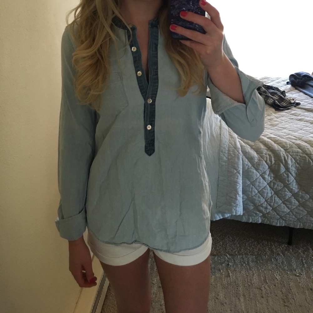 Jean button down shirt from J. Crew