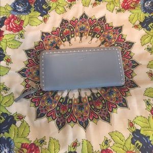 Baby blue coach wallet