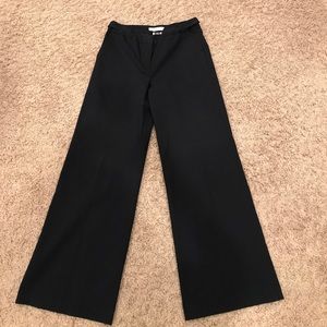Navy seersucker pants