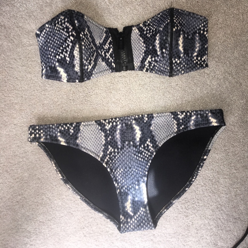 Triangl Snake Skin Bikini