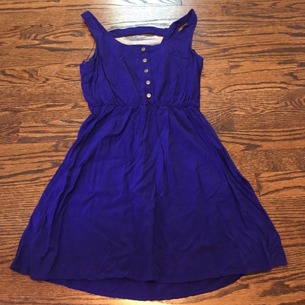 Purple/indigo sundress