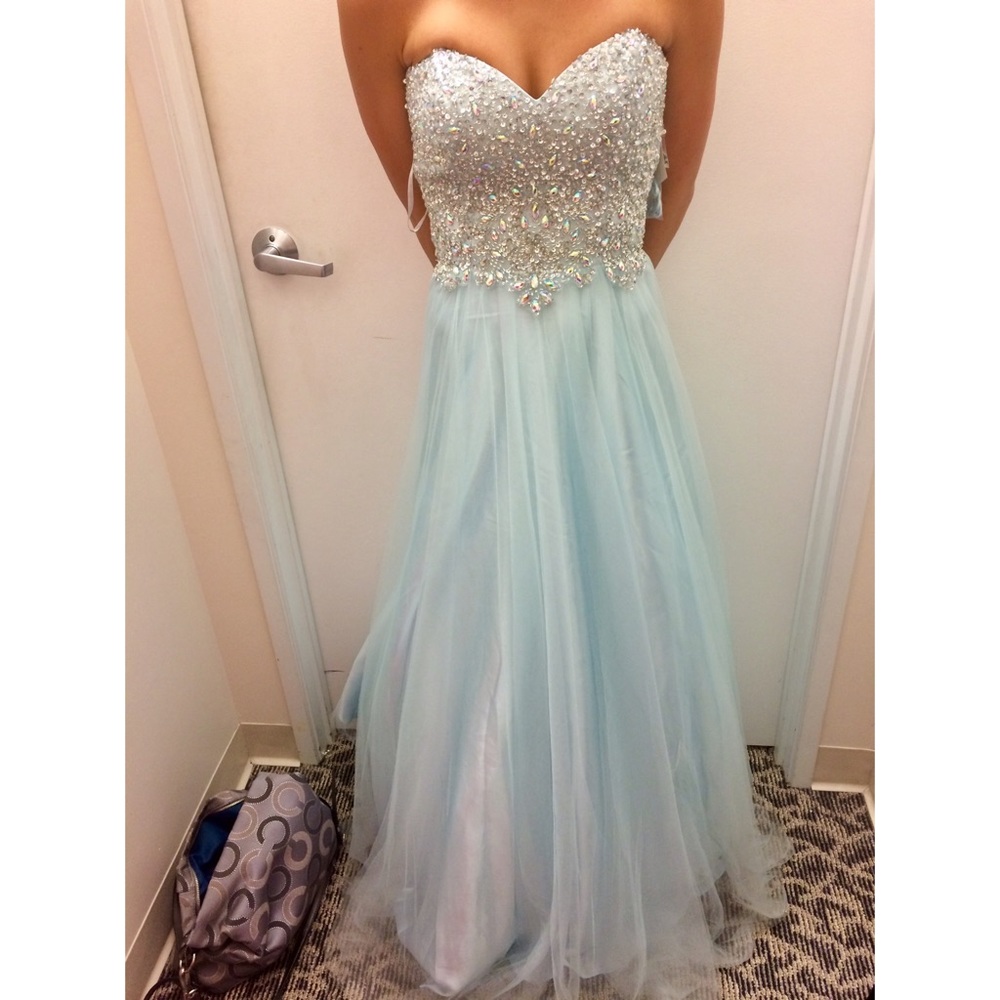 Cecile Brown Prom Dress