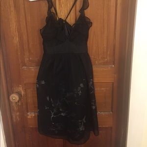 Black babydoll dress